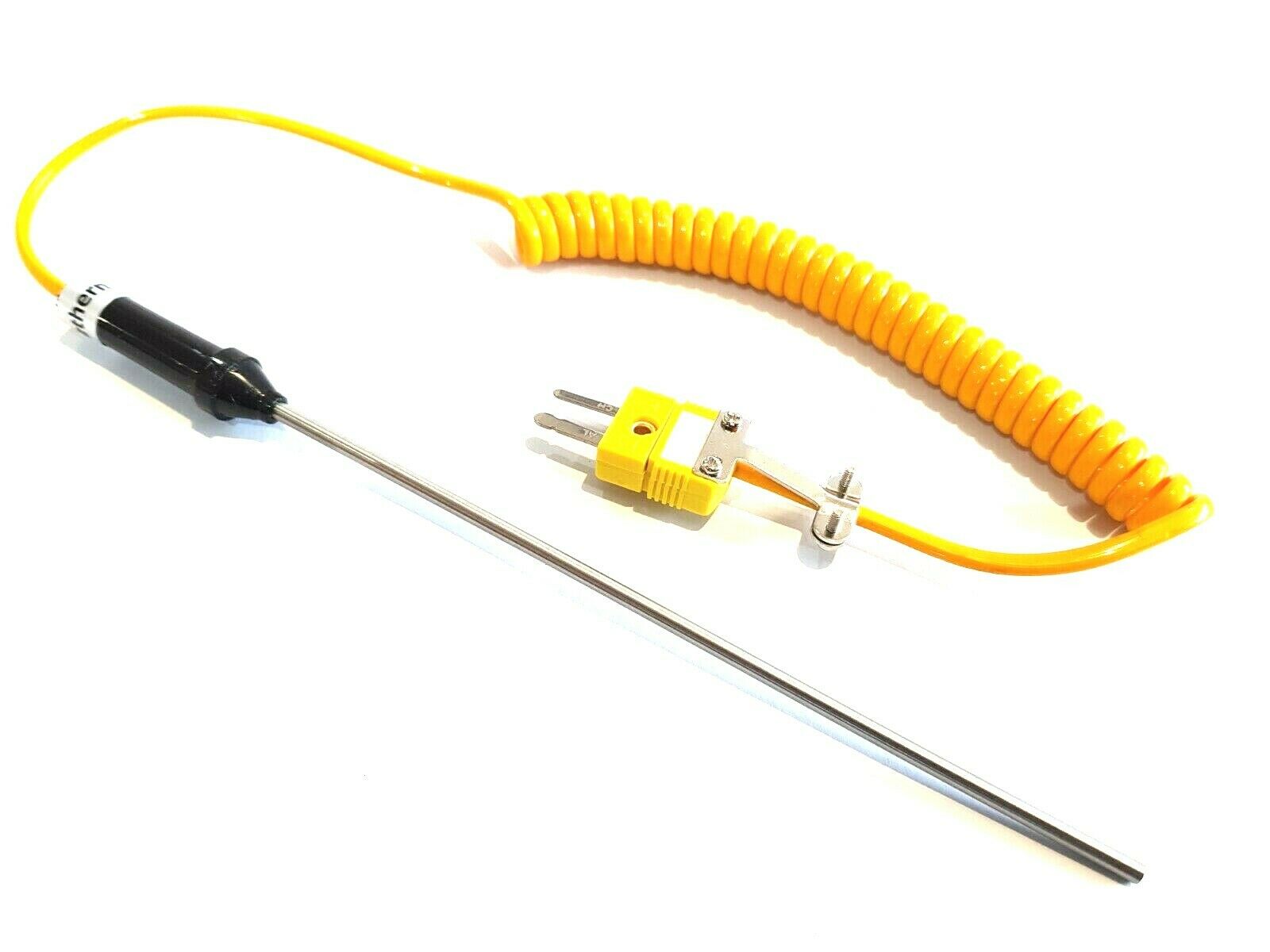 K Type Thermocouple Sensor Flexible Cable 300mm